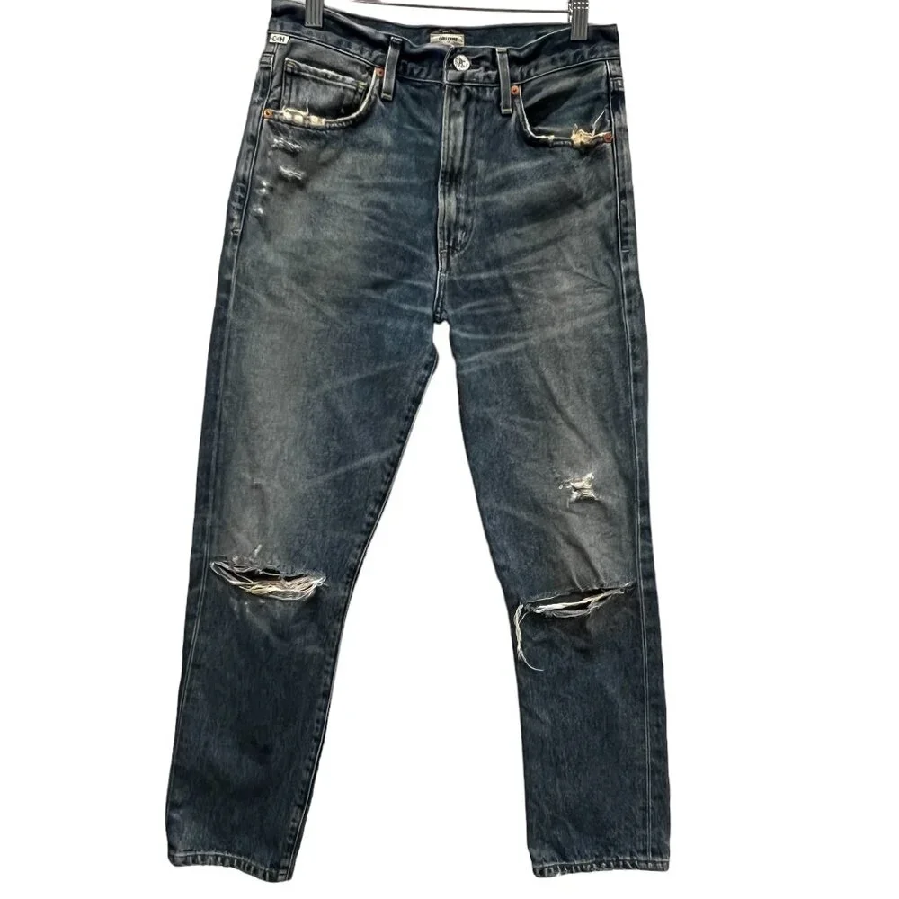 Citizens of Humanity 'Dree Crop' High Rise Slim Straight Jean, USA, 26